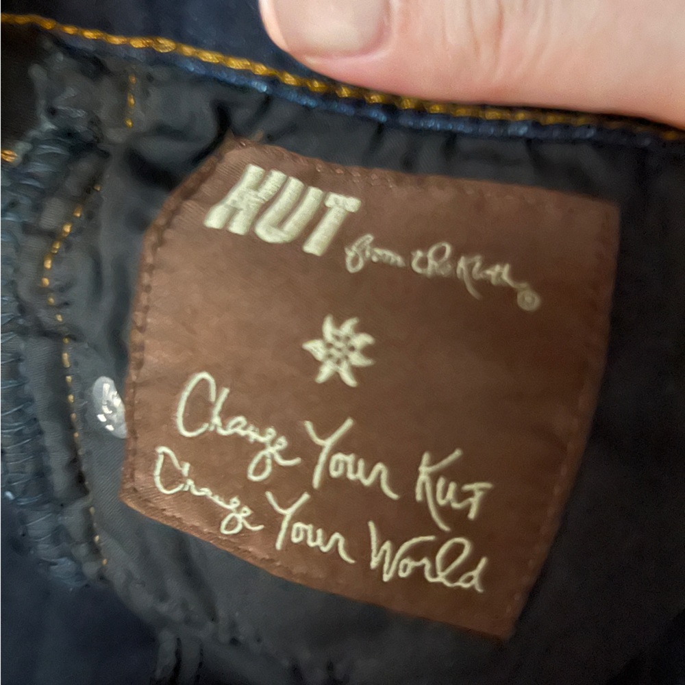 Kut from the Kloth Dark Blue Boyfriend Jeans - Picture 13 of 14
